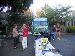 2014 Night Out block party at SW Henderson, near the Fauntleroy Ferry dock